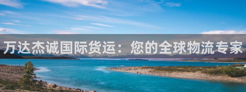 尊龙人生就是博登录：万达杰诚国际货运：您的全球物流专家
