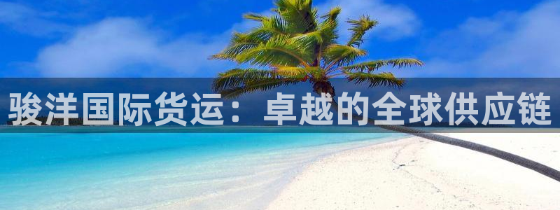 ag尊龙凯时俱乐部：骏洋国际货运：卓越的全球供应链