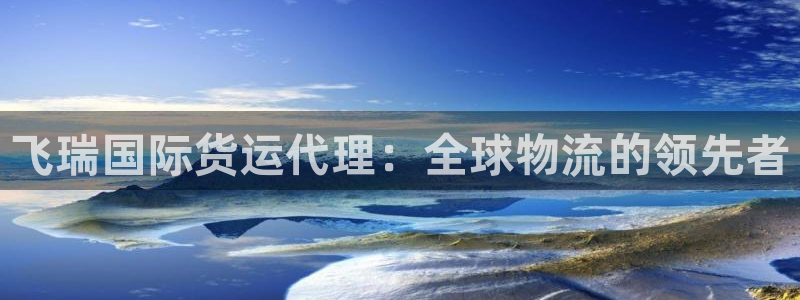 尊龙 国外：飞瑞国际货运代理：全球物流的领先者