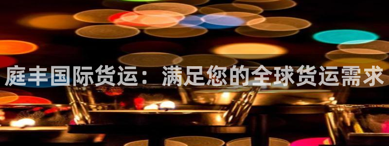 尊龙官网手机版下载：庭丰国际货运：满足您的全球货运需求