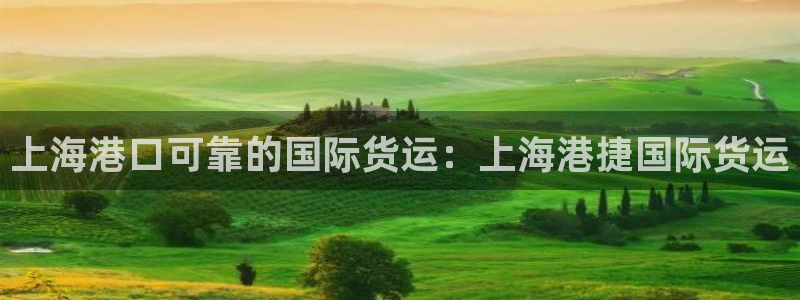 尊龙凯时人生就博官网：上海港口可靠的国际货运：上海港捷国